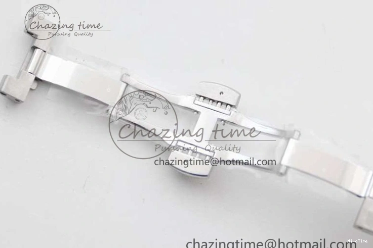 MIROTIME 0120 FastDry Portugieser Chronograph IW371615 ZF Best Edition Green Dial on SS Bracelet A7750 (Slim Movement) 7038